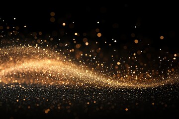 Abstract Warm Lights with a Soft Blur Effect