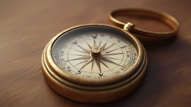 Pfeil von Kompass zeigt auf Coaching