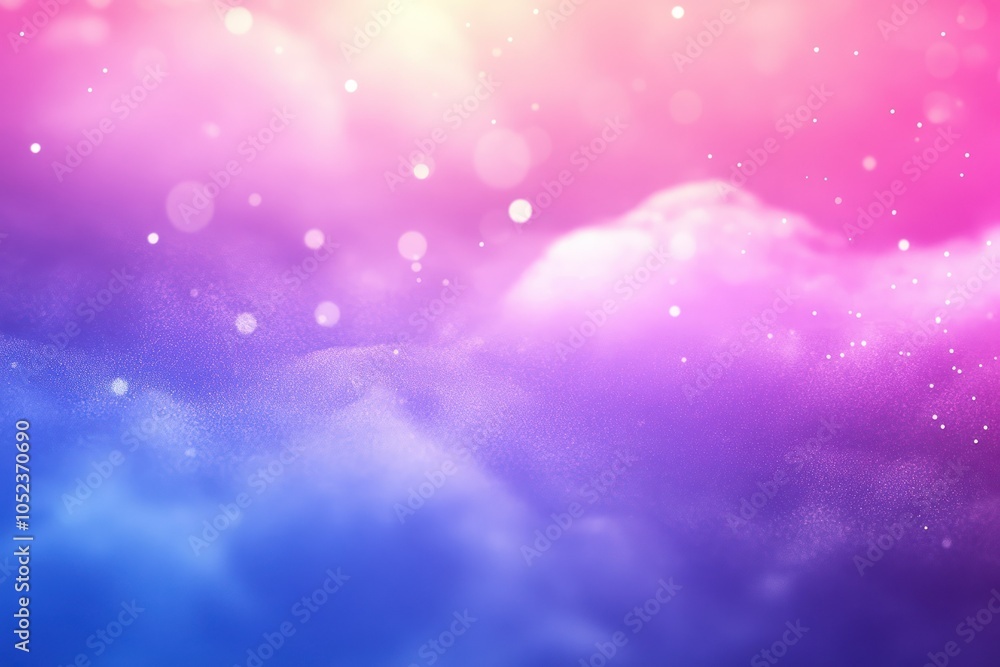 Poster soft and colorful bokeh background for creative projects