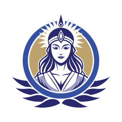 goddess of wisdom logo