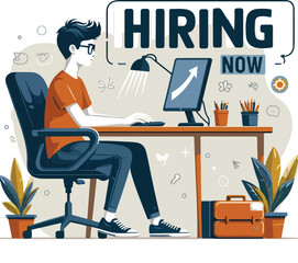 we are hiring vector