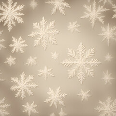 seamless pattern with snowflakes