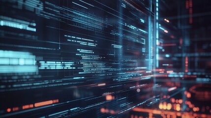 Abstract Digital Data Flow in High Resolution