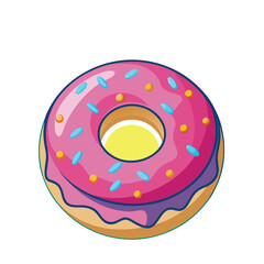 Donut with Sprinkles.

