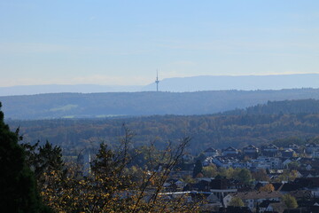 Funkturm Betzenberg bei Schönbuch in Baden-Württemberg