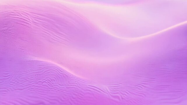 Smooth purple sand dunes create a tranquil landscape with soft lighting and gentle curves. video