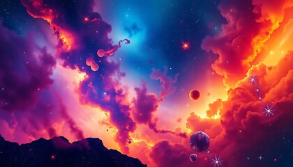 visualization of nebula