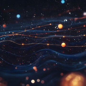 Cosmic Scatterplot A Galactic Visualization of Statistical Data