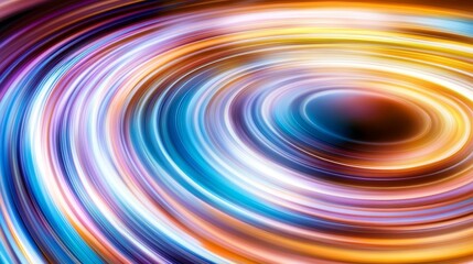 Obraz premium Colorful Light Trails in Motion