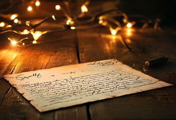 vintage letter paper