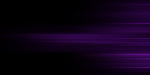 Purple background illustration speed lighting effect graphic for text and message board design