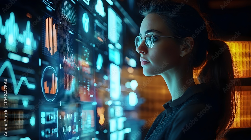 Poster ai driven virtual assistant optimizing real time social media ad campaigns on holographic dashboards