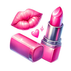 90's Pink Lips Valentine's Day