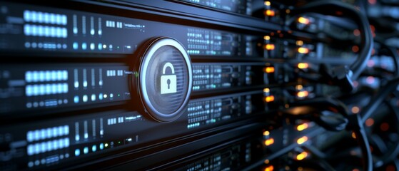 Fototapeta premium Understanding the Importance of Data Backup in Cyber Security.