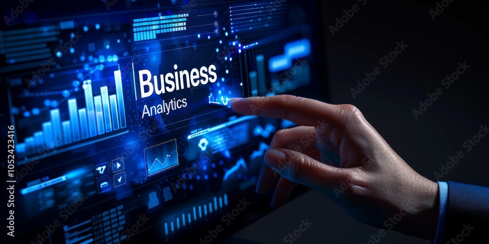 Poster the role of virtual interfaces in business analytics.