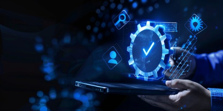 Assurance and warranty highlighted through innovative digital solutions.