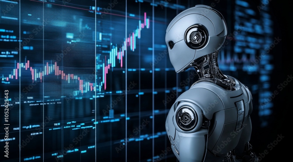 Poster robo trading utilizes rpa automation for enhanced trading strategies.