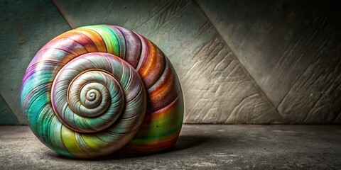 Fototapeta premium Mesmerizing Spiral Shapes in Soft Colors for Tranquil Art Displays