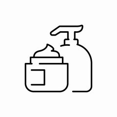 hand sanitizersolid icon sign vector