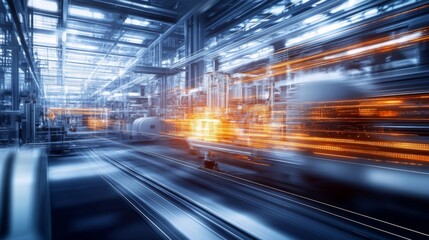 Innovative Smart Factory Concept with Advanced Technology