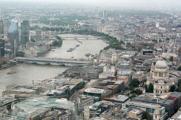 Aerial London view