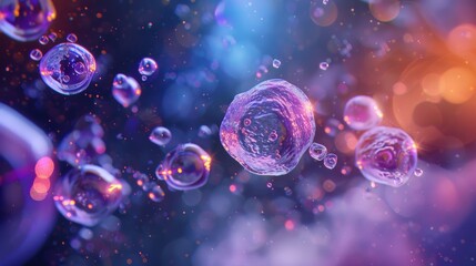 Naklejka premium Synthetic Protocells and the Origins of Life