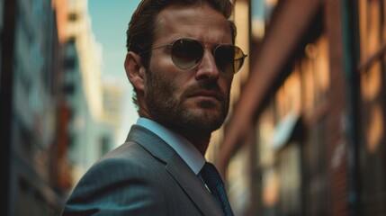Obraz premium Confronting Toxic Masculinity in Urban Settings