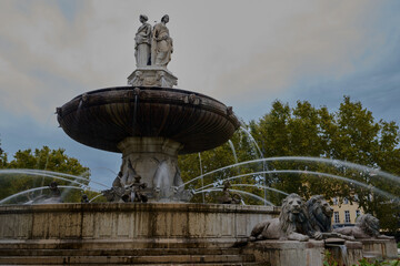 fountain, Aix en Provence