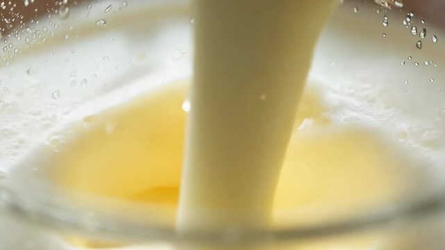 Milk thickening and curdling into cheese