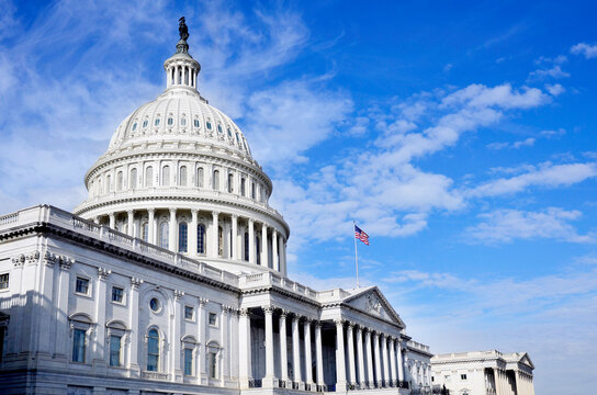 Fototapeta United States Capitol Building in Washington DC public building