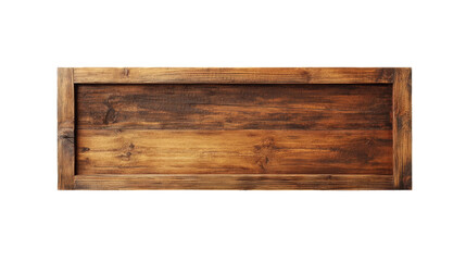 Rustic Wooden Signboard 