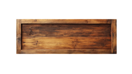 Rustic Wooden Signboard 