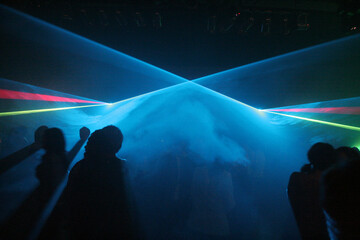 Lasershow in Diskothek - Discotheque Life