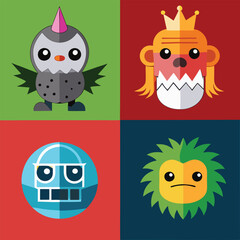 Christmas holiday elements vector set