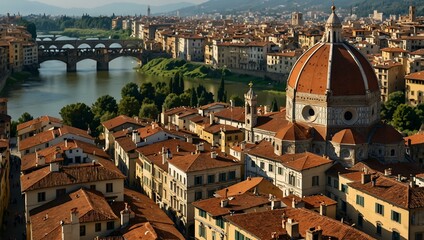 Fototapeta premium Architecture of Florence, Italy