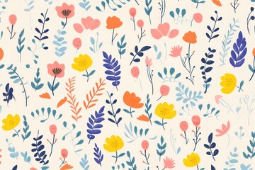 Floral pattern paper backgrounds.