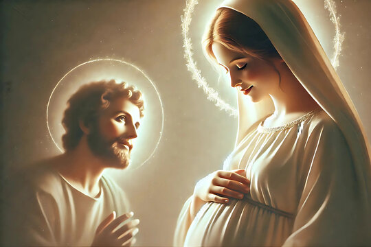 Virgem Maria Gr&aacute;vida e S&atilde;o Jos&eacute; - Advento 