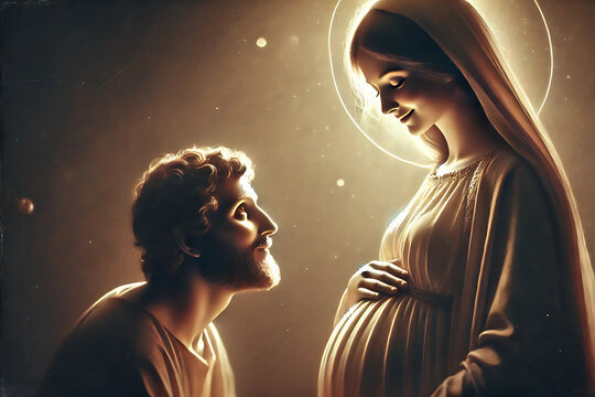 Virgem Maria Gr&aacute;vida e S&atilde;o Jos&eacute; - Advento 