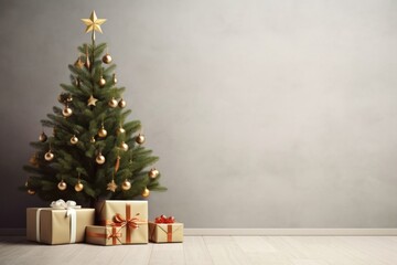 Christmas tree plant gift.