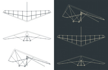 Hang glider blueprints