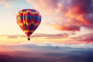 Obraz premium Ballon aircraft outdoors balloon.
