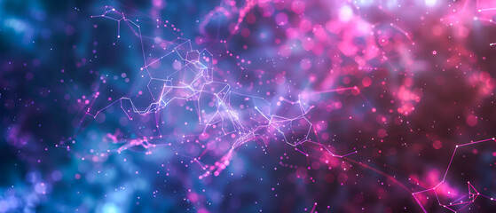 Digital background, can be used in the description of network abilities, technological processes, digital storages, science, education