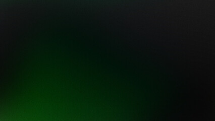Abstract green-toned gradient with blurred forms and a grainy, glitch-art style on a dark background, with a subtle noise overlay for a dynamic effect. Ideal for banner or poster backgrounds.