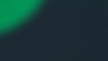 Blurry green gradient background blending abstract shapes on black, with a grainy texture and digital glitch overlay, creating a motion blur effect. Versatile for web or poster design.