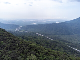 Anchieta Highway from Sao Paulo to Santos