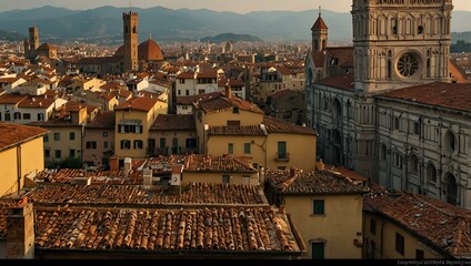 Florence rooftops from a different angle