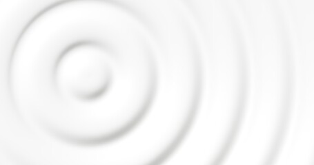 Abstract white background curved pattern in design 3d render