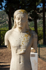Fototapeta premium Scenic views of Claros (Klaros, Clarus), which was an ancient Greek sanctuary on the coast of Ionia.