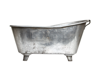 a close up of a bathtub