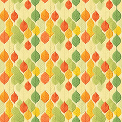 Seamless pattern with fall leaf, abstract leaf, texture shadow, leaf background design